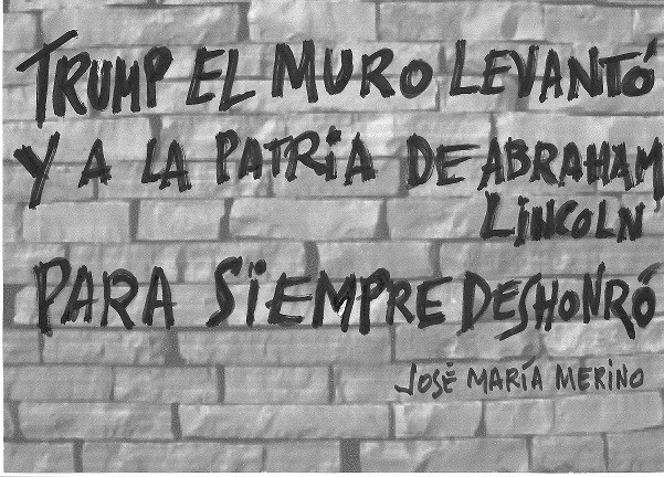 Grafiti de José María Merino