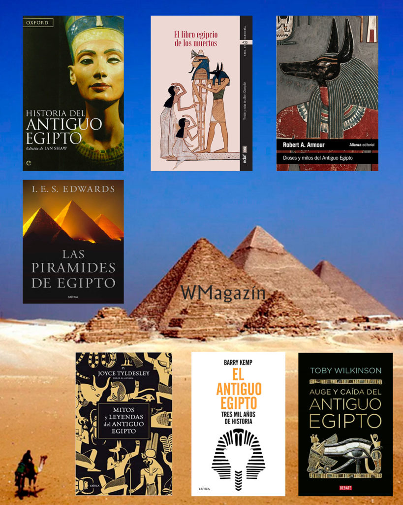 Libros que iluminan los misterios del antiguo Egipto que renacen con fuerza  | WMagazín